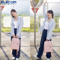 ELECOM 일본어 핑크 스쿨 백 카메라 카메라 오프 토코 백팩 배낭 여행 전문 사진 가방 남성과 여성