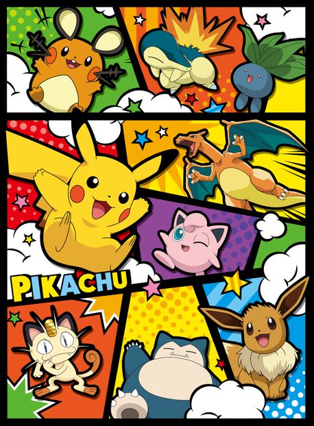 포켓몬스터 직소 퍼즐 150: 포켓몬 코믹아트