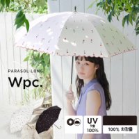 WPC 일본 자동 장 우산 양산 양우산 차광 쁘띠 튤립 100 UV컷 UPF50