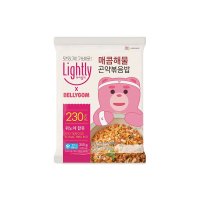 라이틀리 밸리곰 매콤해물 곤약볶음밥 250g