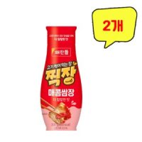 해찬들 찍장 매콤쌈장 300g x 4개