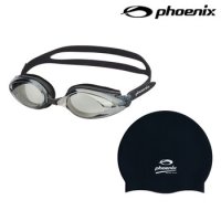 PHOENIX 피닉스 실리콘 수영모 SET PN-405M