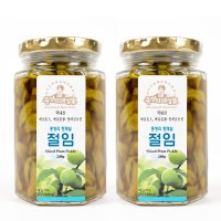 홍쌍리청매실농원 홍쌍리청매실 홍쌍리 청매실농원 매실절임 480g 240gx2개 매실장아찌 반찬