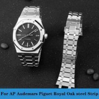 솔리드 스테인레스 스틸 팔찌 AP 15400 Audemars Piguet Royal Oak 스트랩 남성용 GA2100 2110