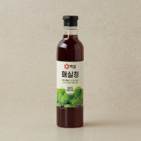 동희 CJ제일제당 백설 매실청1 025kg 경산점