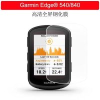 Garmin Edge 540 엣지 840 강화 유리 화면 보호기 투명 스크래치 방지 필름 Solar 3 팩