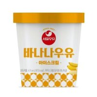 CJ프레시웨이 서울우유 아이스크림 바나나우유