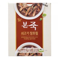 본죽 본죽 쇠고기 장조림 170g x 4개