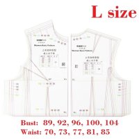 부품 L사이즈 패션 자 패턴 제작 템플릿 도구 클로팅 디자인  01 L Size Clothing