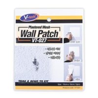 V-tech 보수제 파손된벽보수 월패치 150x150mm 벽면가구석고보드 문짝등 다용도보수 퍼티 빠데 VT-027