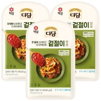 다담 겉절이양념 150g x 3개 요리양념 간편조리