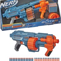 NERF ELITE 2 0 SHOCKWAVE 다트 회전 다트 드럼 전술 레일 RD-15 E9527 30