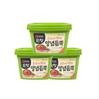 청정원 순창 양념 듬뿍 쌈장 500g x 3개