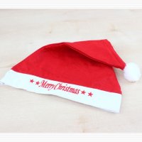 크리스마스 산타모자 영문 Merry christmas 무지 겨울 파티 제품선택 본품