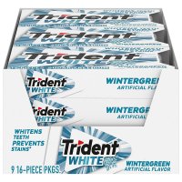 트라이던트 Trident 윈터그린 슈가프리 껌 16피스 9팩 144피스