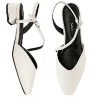 스퍼 Ritzy v-cut slingback SS8032