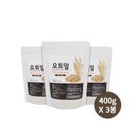 캐나다 퀵 오트밀 죽 이유식 돌 아기 오트밀 포리지 압착 귀리 400g 3봉