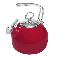 찬탈 Chantal Tea Kettle 클래식 하모니카 휘슬링 찻주전자 1 8쿼트 칠리