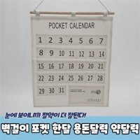 라일리 Rly 벽걸이 포켓 한달 용돈달력 약달력 PPEXDR-1515-D