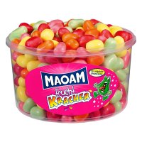 Haribo Maoam Fruit Sweets Jar Crackers 독일과자 1 2kg