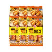 오뚜기 맛있는 치즈 핫도그 400g 6개