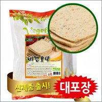 채식 비건 안주 콩 고기 대체 식물성 오뎅 1kg 반찬