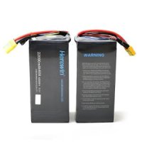 Herewin-22000mah 배터리 22 2v 6s 20c Lipo Rc 모델자동차농업 식물 스프레이 드론 uav용