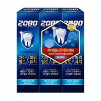 2080 파워쉴드 블루 더블민트 140g 3P