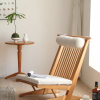조지나카시마 오마주 카페 휴게실 라탄 의자