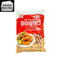 사조오양 하이비엔나 1kg 소시지 소세지