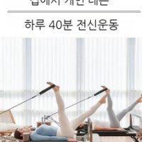 필라테스 리포머 요가리포머 전신운동기구 홈리포머