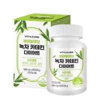 바이탈큐브 녹차 카테킨 다이어트 500mg x 60정