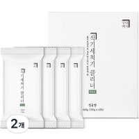 살림백서 엑티브 식기세척기 클리너 청귤향 4p  2개  400g