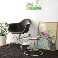 임스암체어 플라스틱 카페 인테리어 DAR 에펠 vitra eames