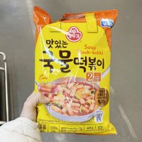 오뚜기 오뚜기 맛있는 국물 떡볶이 424g x 2개