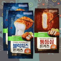 풀무원 돈까스블럭치즈 돈카츠 2개 통등심 돈카츠 1개