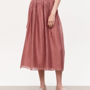 [빈스 여성] 핑크 단색 밴딩스커트 VCSK3F001P3