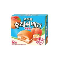 오리온 후레쉬베리 복숭아 336g x5  5개