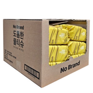 노브랜드 도톰한 캡형 물티슈 100매 x 10팩  20개  305g