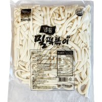 밀떡볶이 누들떡 떡사리 후루룩 냉동 밀떡 대용량 2kg  납작  1개