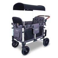 유모차 디럭스 명품 WONDERFOLD W4 Luxe Quad Stroller Wago P5730327  Charcoal Gray - Black Frame