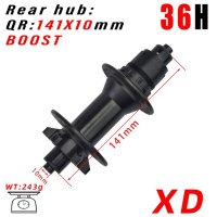 goldix Bicycle hub dt350 240 180 no logo version 산악 자전거 diy 허브 hgxdms 141x10 148x12 래칫 구조  후면 xd 141