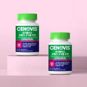 [롯데백화점] 세노비스 트리플러스 여성 이뮨 오메가3 멀티비타민 80캡슐 2개 LE1207471600