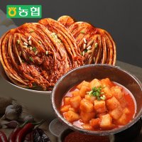 (농협) HACCP 인증 풍산김치 포기김치 세트  포기김치 4.5kg+깍두기 3kg