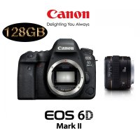 캐논 EOS 6D Mark Il BODY + 렌즈구성 풀패키지 PACKAGE  EF50 F1.4 USM+128GB+필름