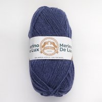 삼남뜨개실 메리노디럭스 10+1 울실 의류실 목도리실 겨울실  Merino DeLux  24 데님 블루