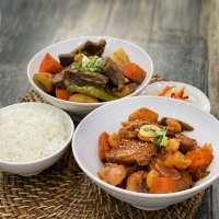 소갈비찜 1kg 간장 매운 냉동 양념갈비찜 소갈비 소고기 찜용 비법 양념소스  매운소갈비찜  1개