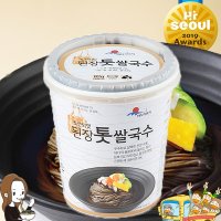 완도바다가득히 완도삼촌컵라면 [조선의맛완도된장톳쌀국수] 튀기지않은 깔끔한 건면  36개