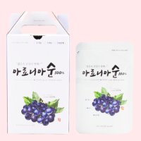 영주마실 무농약 아로니아즙  30팩  50ml