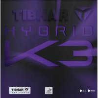 티바 하이브리드 K3 탁구 러버  2.0  Black